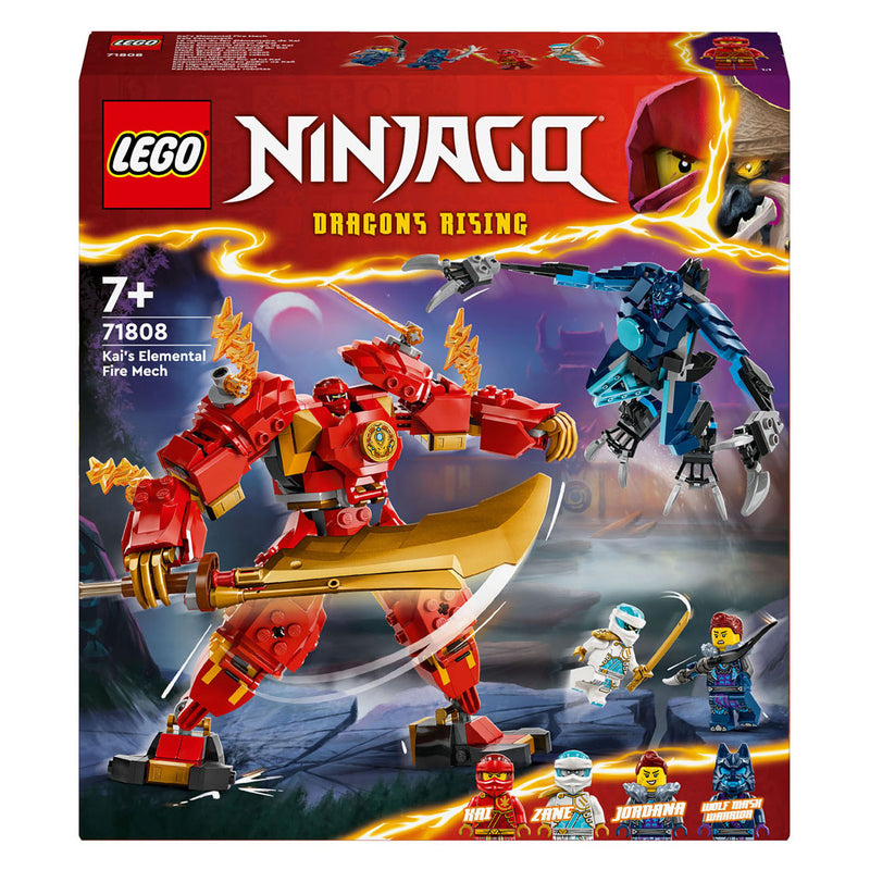 Load image into Gallery viewer, Lego ninjago 71808 kais elementaire vuurmecha
