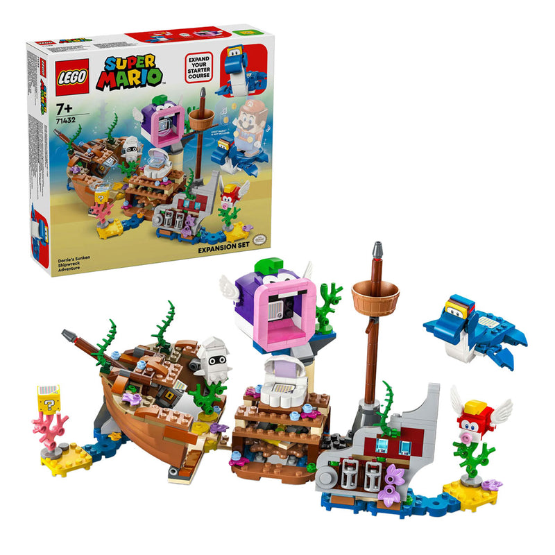 Load image into Gallery viewer, Lego LEGO Super Mario 71432 Uitbreidingsset: Dorries Gezonken Scheepswrak
