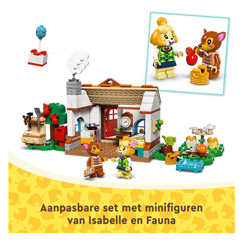 Load image into Gallery viewer, Lego animal crossing 77049 isabelle op visite
