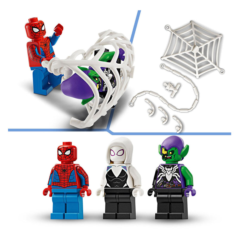 Load image into Gallery viewer, Lego LEGO Super Heroes 76279 Spider-Man racewagen en Venom Green Goblin
