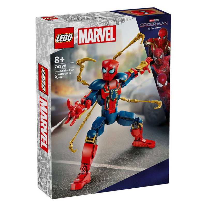 Load image into Gallery viewer, Lego super heroes 76298 iron spider-man bouwfiguur
