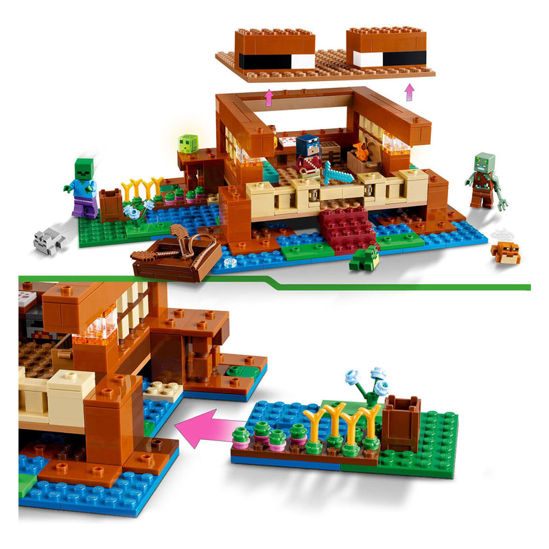 Load image into Gallery viewer, Lego LEGO Minecraft 21256 Het Kikkerhuis
