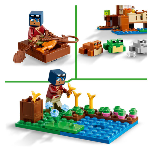 Lego minecraft het kikkerhuis - 21256