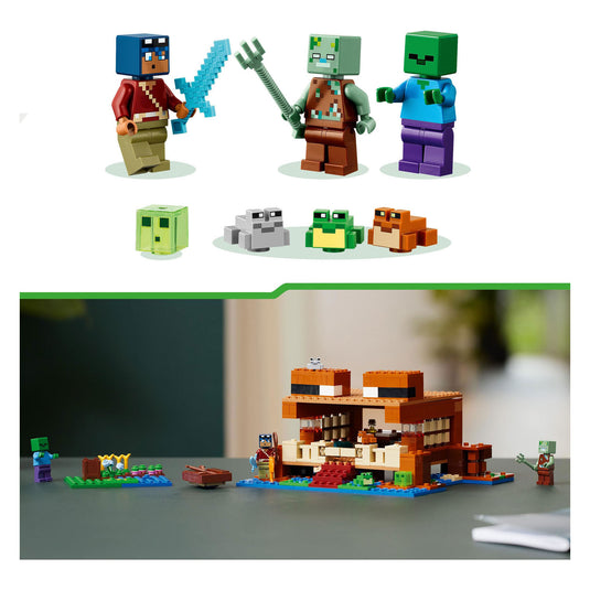 Lego minecraft het kikkerhuis - 21256