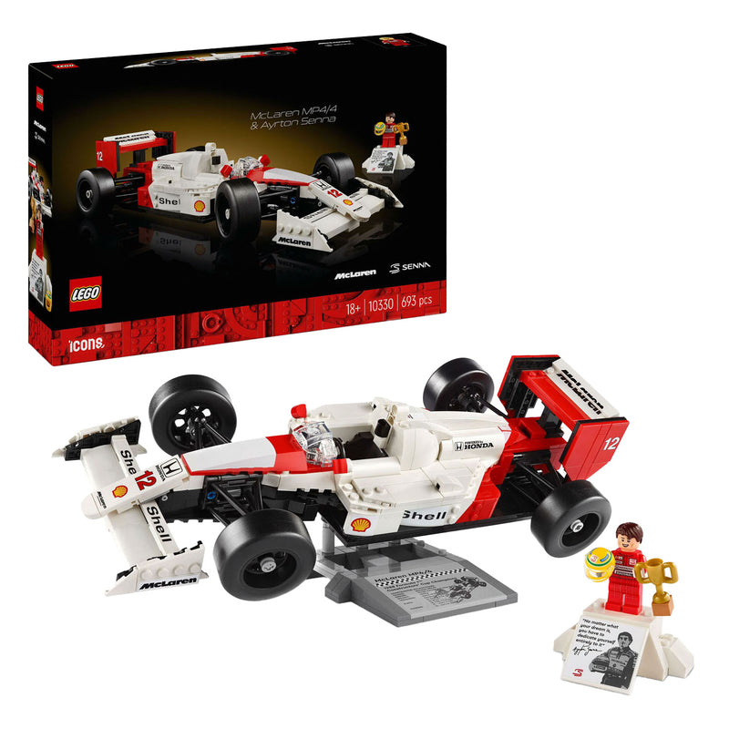Load image into Gallery viewer, Lego icons 10330 mclaren mp4 4 en ayrton senna
