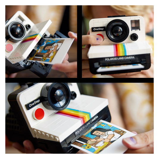 Lego ideas polaroid onestep sx-70 camera - 21345