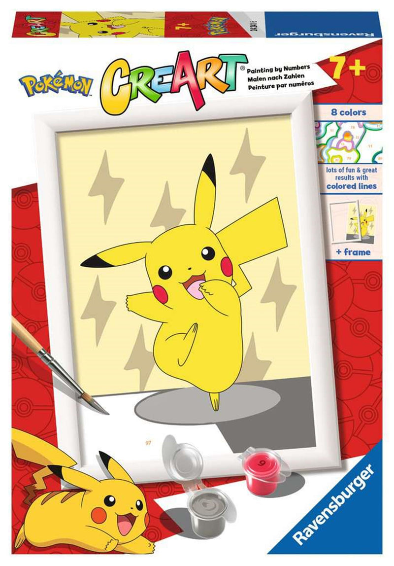 Load image into Gallery viewer, Ravensburger creart schilderen op nummer - pikachu pose
