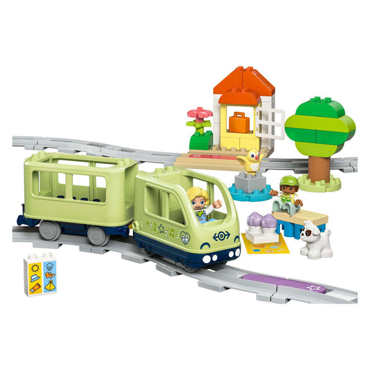 Lego duplo stad - interactieve avonturentrein constructiespeelgoed (10427)