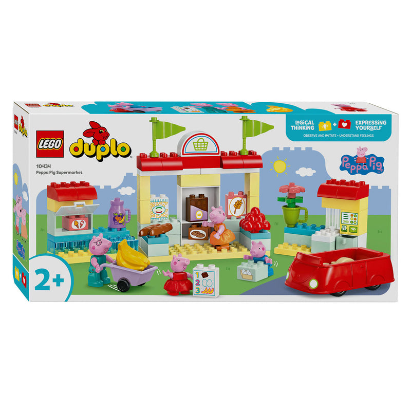 Afbeelding laden in galerijviewer, Lego duplo 10434 peppa big supermarkt
