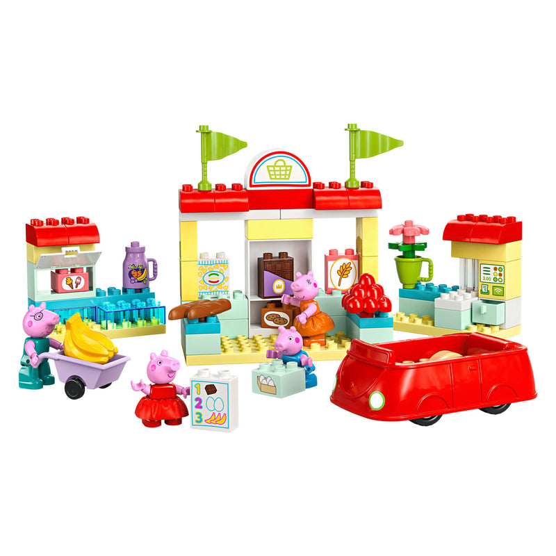 Afbeelding laden in galerijviewer, Lego duplo 10434 peppa big supermarkt
