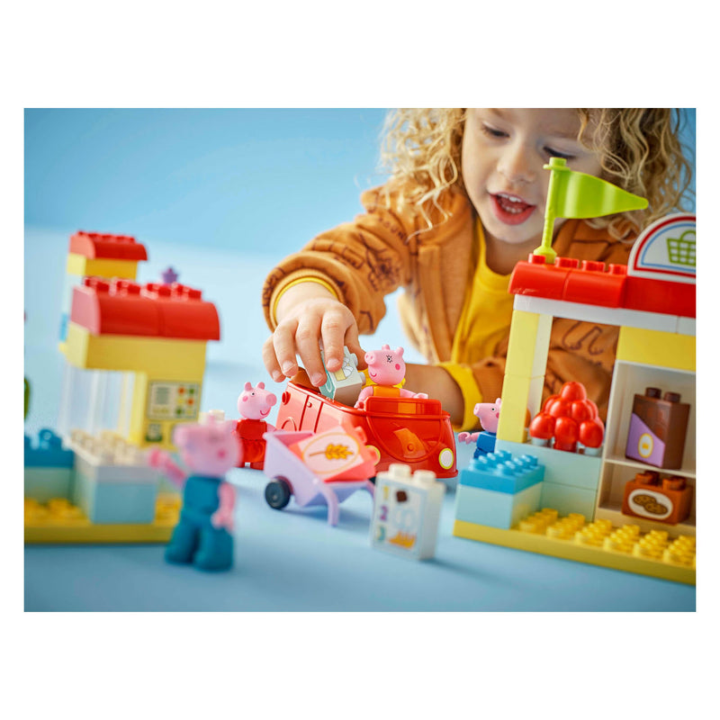 Afbeelding laden in galerijviewer, Lego duplo 10434 peppa big supermarkt
