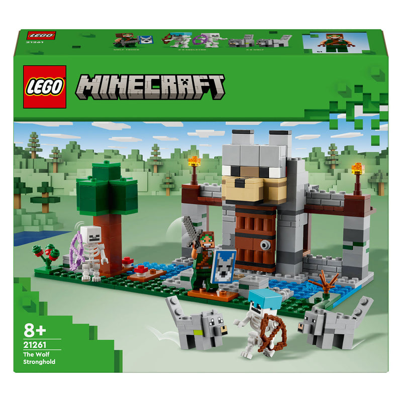 Load image into Gallery viewer, Lego minecraft 21261 de wolvenburcht
