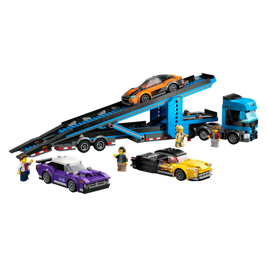 Lego city 60408 transportvoertuig met sportauto's