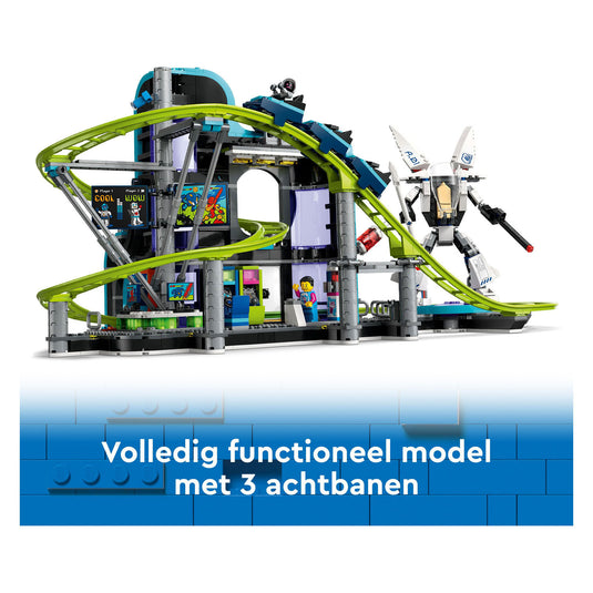 Lego city 60421 achtbaan in robotwereld