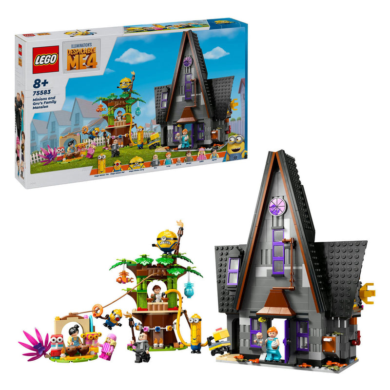 Afbeelding laden in galerijviewer, Lego despicable me 75583 huis van ee minions en gru
