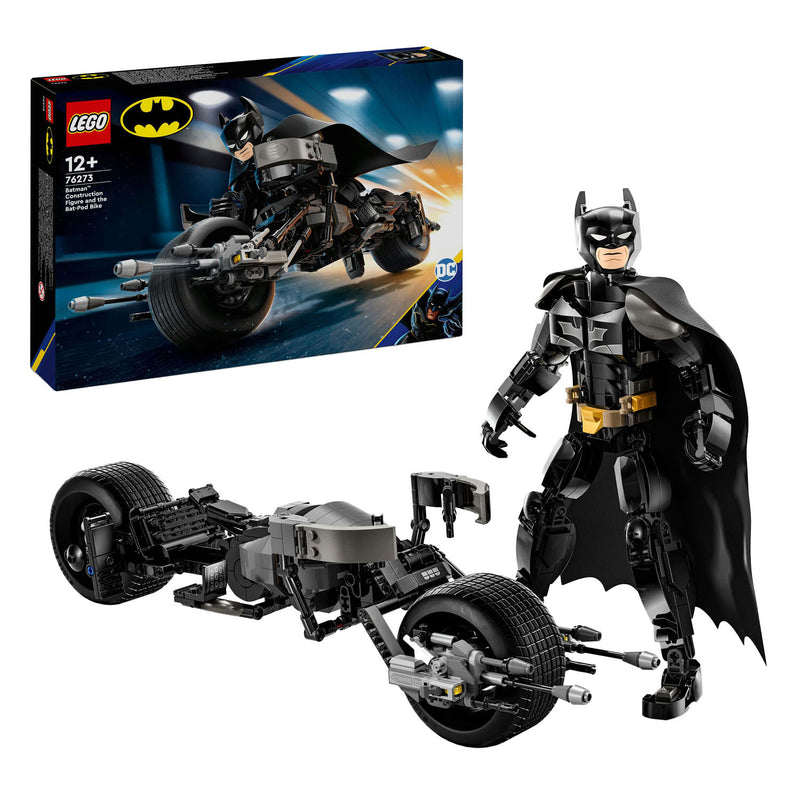 Load image into Gallery viewer, Lego super heroes 76273 batman bouwfiguur en de bat-pod motor
