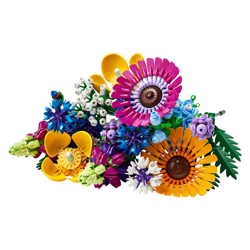 Afbeelding laden in galerijviewer, Lego icons wilde bloemen boeket bouwset voor volwassenen, botanical collection - 10313
