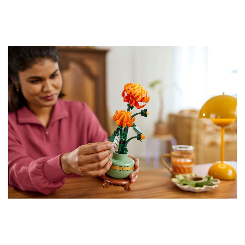 ギャラリービューアに画像をロードする, Lego icons chrysant - botanical collection - 10368
