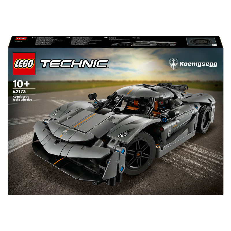 Load image into Gallery viewer, Lego technic 42173 koenigsegg jesko absolut grijze hypercar
