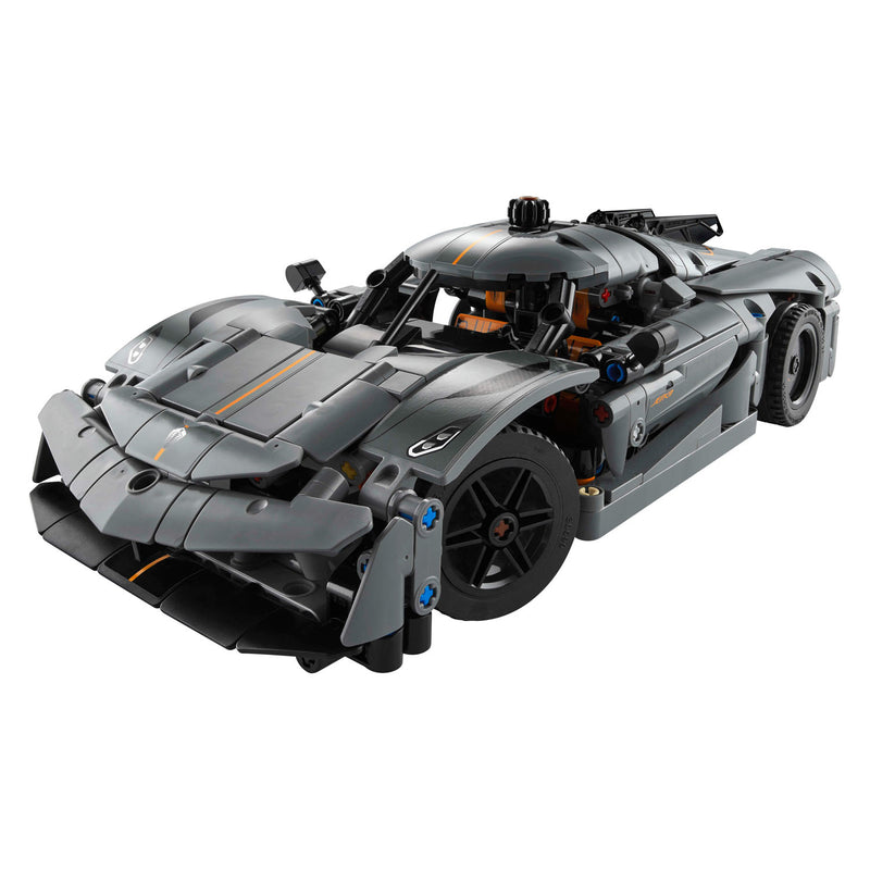 Load image into Gallery viewer, Lego technic 42173 koenigsegg jesko absolut grijze hypercar

