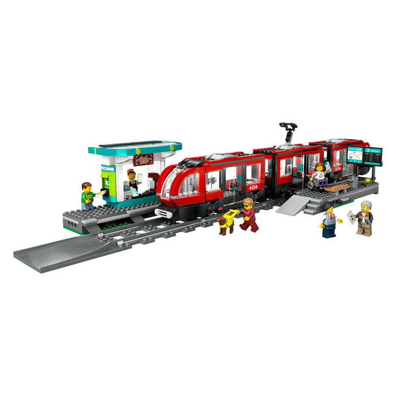 Chargez l'image dans la visionneuse de la galerie, Lego city stadstram en station - 60423
