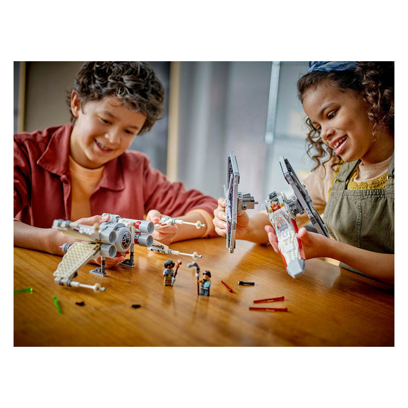 Load image into Gallery viewer, Lego star wars 75393 tie fighter en x-wing combi
