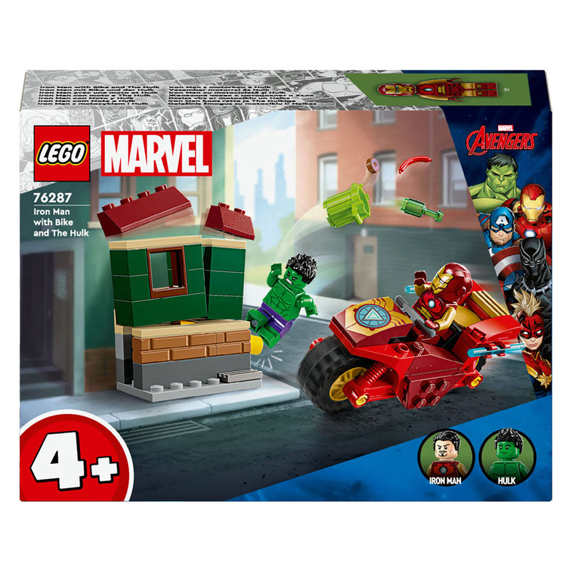 Load image into Gallery viewer, Lego super heroes 76287 iron man met motor en de hulk
