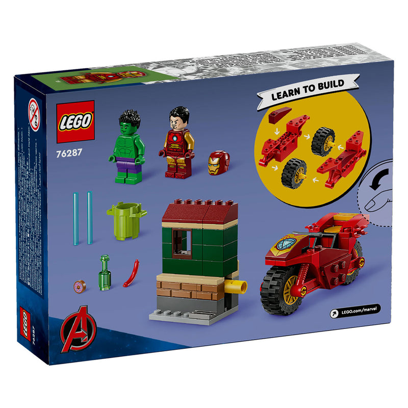 Load image into Gallery viewer, Lego super heroes 76287 iron man met motor en de hulk
