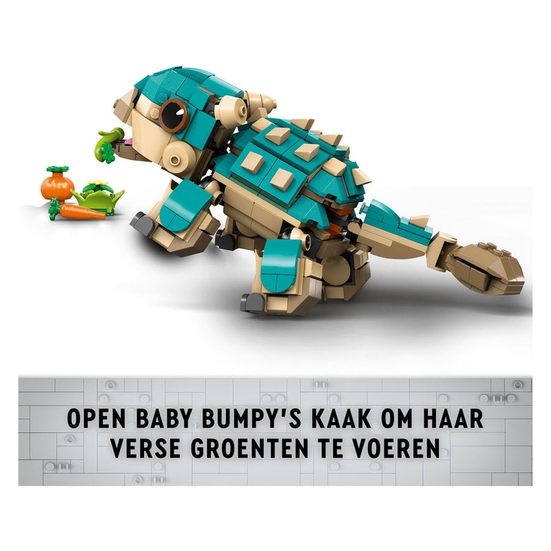 Load image into Gallery viewer, Lego jurassic world 76962 baby bumpy: ankylosaurus
