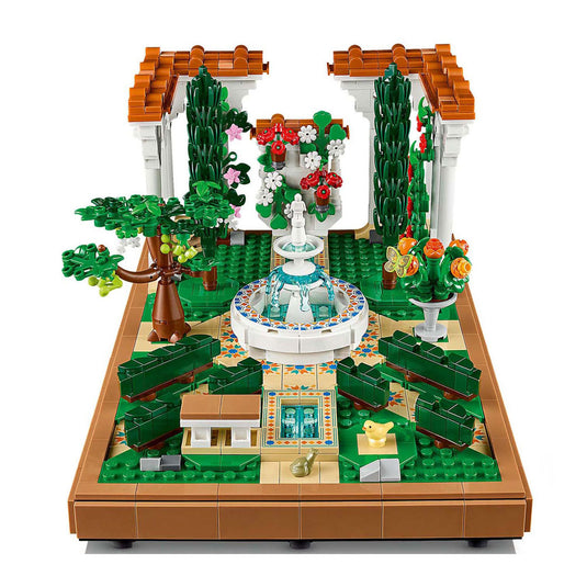 Lego icons - tuin met fontein constructiespeelgoed (10359)