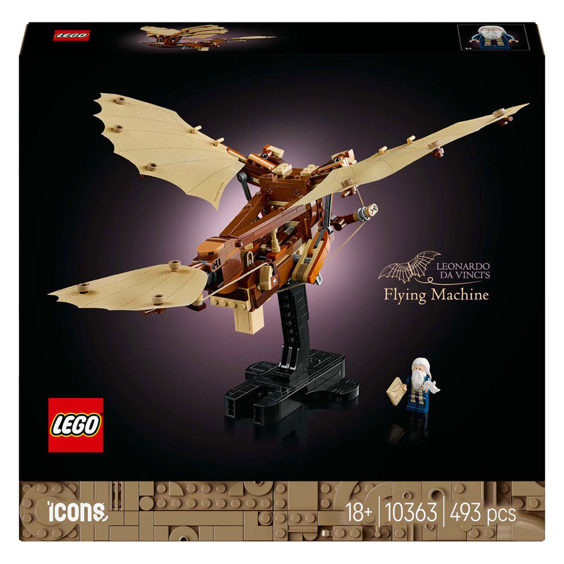 Load image into Gallery viewer, Lego icons - de vliegmachine van leonardo da vinci constructiespeelgoed (10363)
