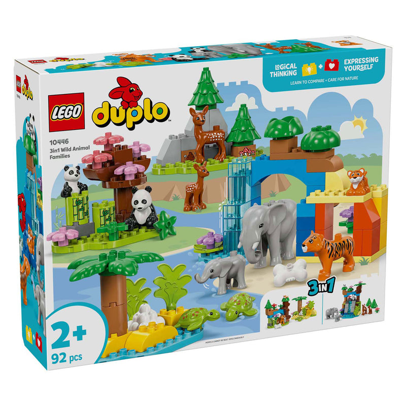 Load image into Gallery viewer, Lego duplo town 10446 3-in-1 families van wilde dieren
