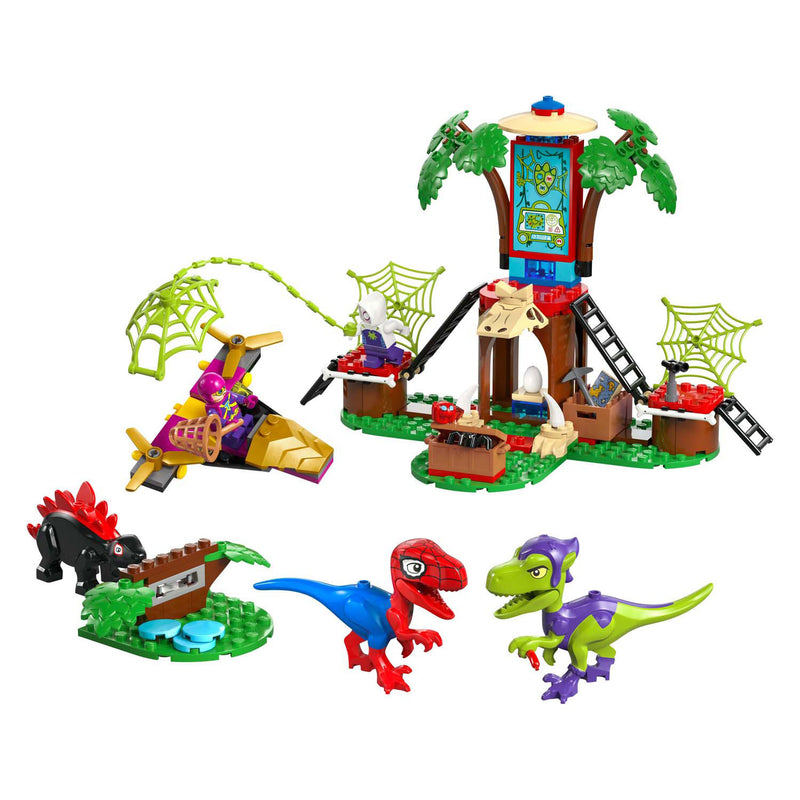 Chargez l'image dans la visionneuse de la galerie, Lego spidey 11200 spidey en gobby's raptorstrijd bij de boomhut
