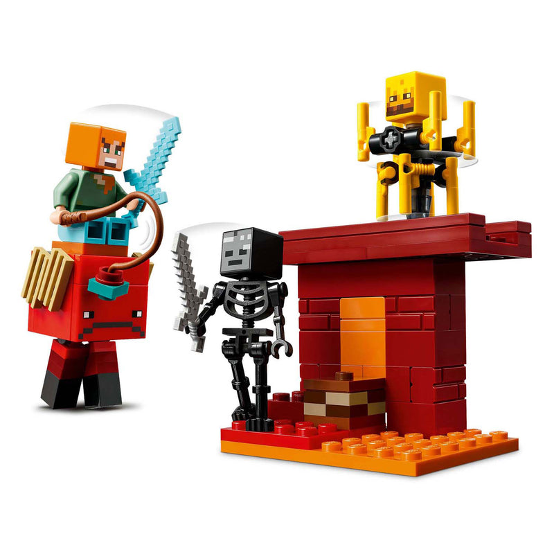 Load image into Gallery viewer, Lego minecraft 21266 de lavastrijd in de nether
