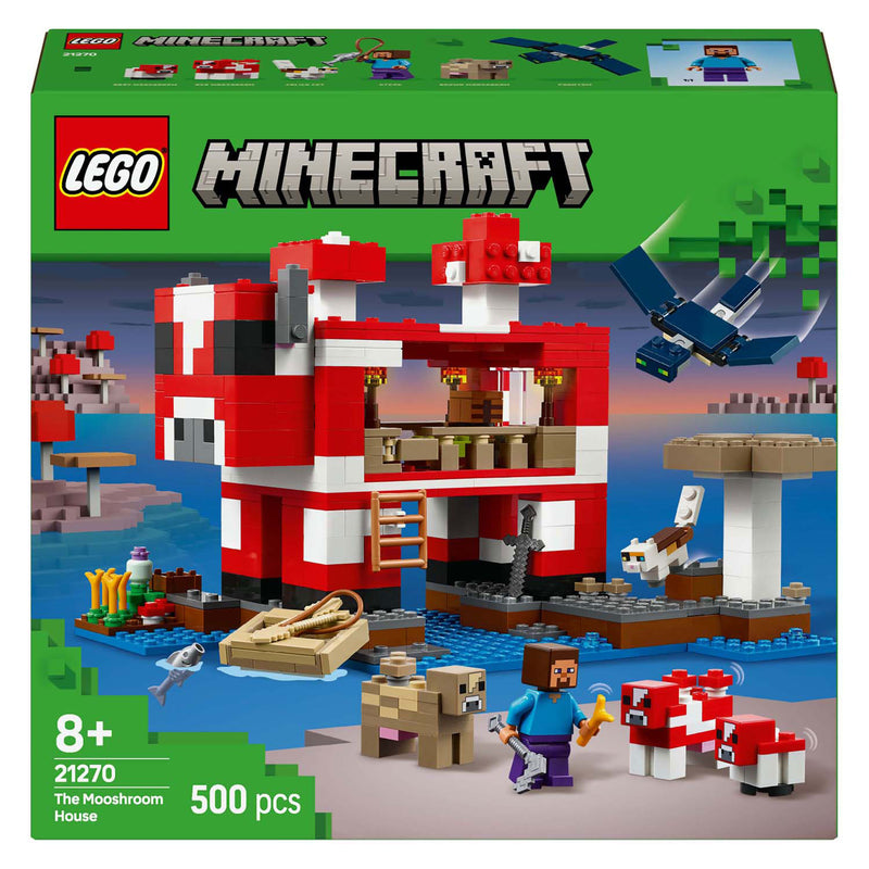 Load image into Gallery viewer, Lego minecraft 21270 het mooshroom huis
