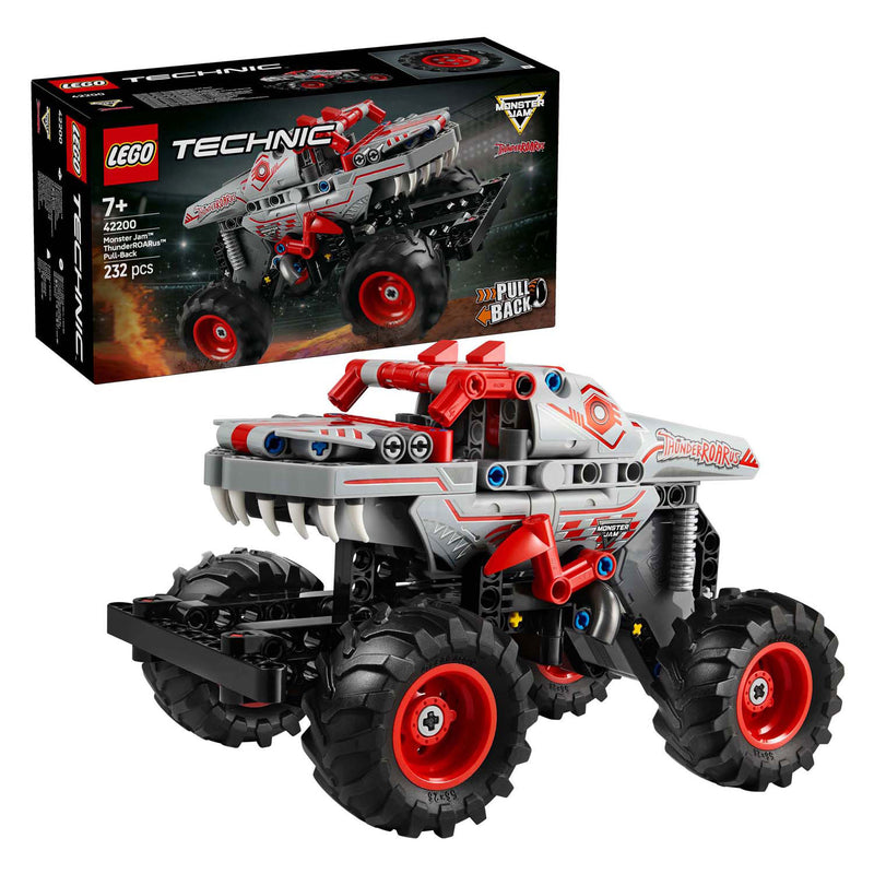 Load image into Gallery viewer, Lego technic 42200 monster jam thunderroarus pull-back
