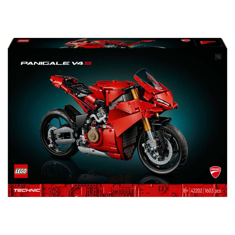 Load image into Gallery viewer, Lego technic 42202 ducati panigale v4 s motor
