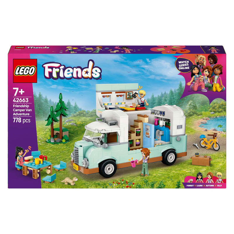 Load image into Gallery viewer, Lego friends - camperavontuur met vrienden constructiespeelgoed (42663)
