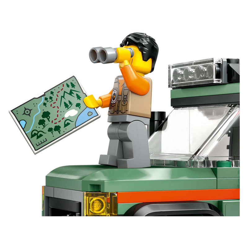 Load image into Gallery viewer, Lego city 60447 4x4 terreinwagen voor in de bergen
