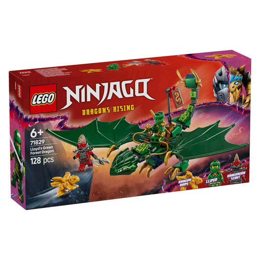 Lego ninjago - lloyds groene bosdraak constructiespeelgoed (71829)