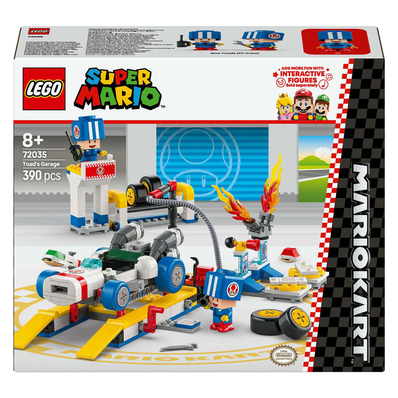 Load image into Gallery viewer, Lego super mario 72035 mario kart toads garage
