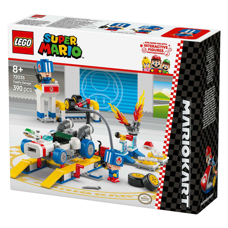 Load image into Gallery viewer, Lego super mario 72035 mario kart toads garage
