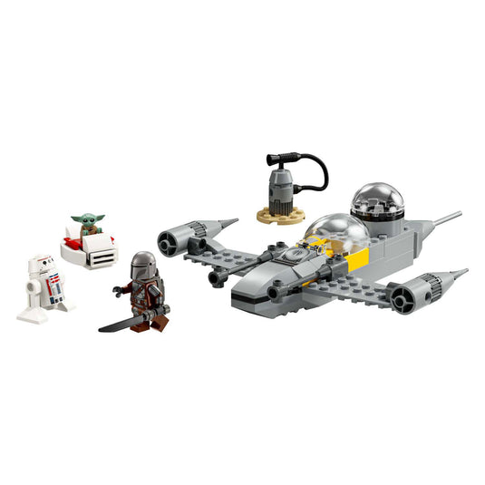 Lego star wars™ mando en grogu’s n-1 starfighter™ - 75410