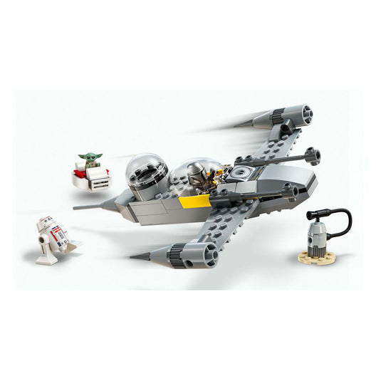 Lego star wars™ mando en grogu’s n-1 starfighter™ - 75410