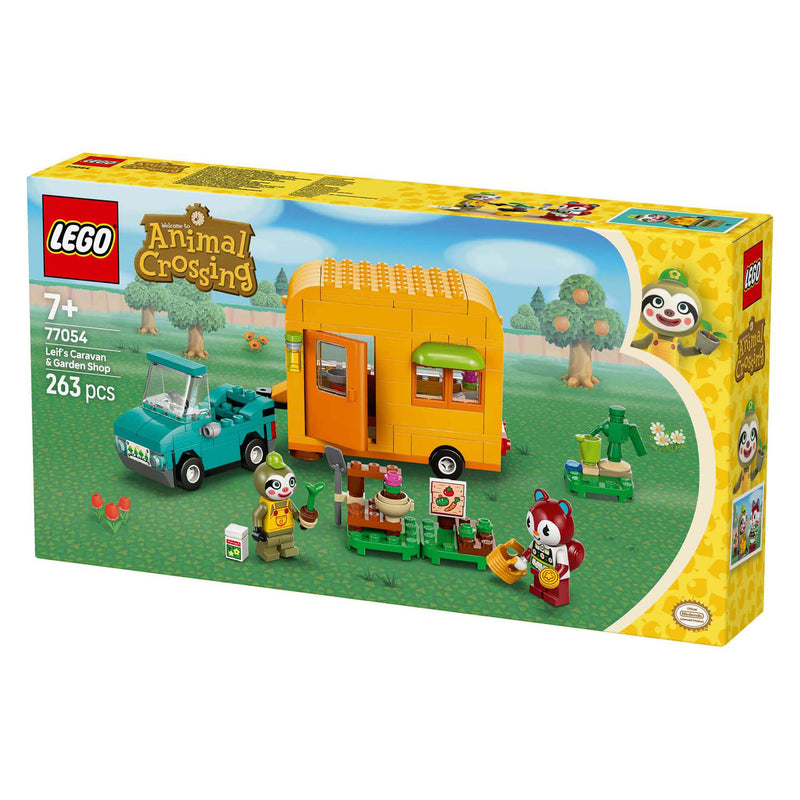 Load image into Gallery viewer, Lego animal crossing 77054 leifs caravan en tuinwinkel
