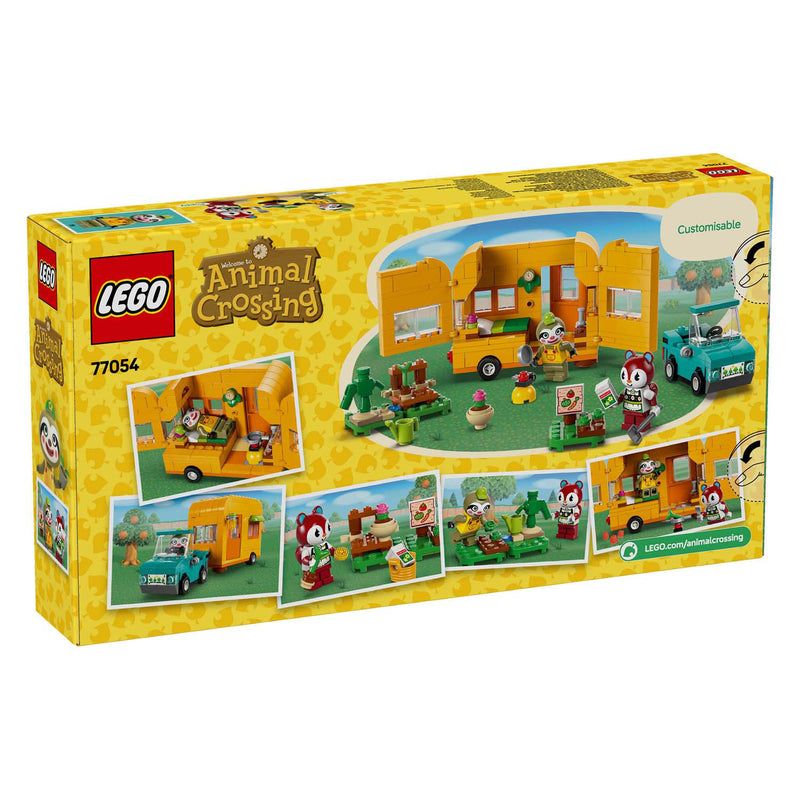 Load image into Gallery viewer, Lego animal crossing 77054 leifs caravan en tuinwinkel
