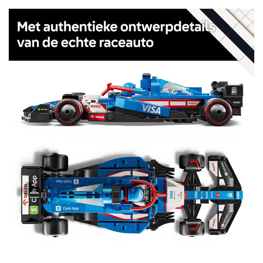 Lego speed champions visa cash app rb vcarb 01 f1 racewagen set - 77246