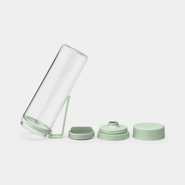 Brabantia make take waterfles met zeef 0,5l jade green