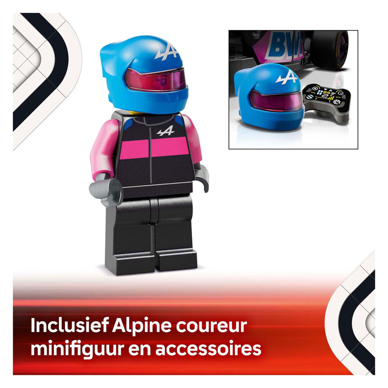 Afbeelding laden in galerijviewer, Lego speed champions bwt alpine f1 team a524 racewagen set - 77248
