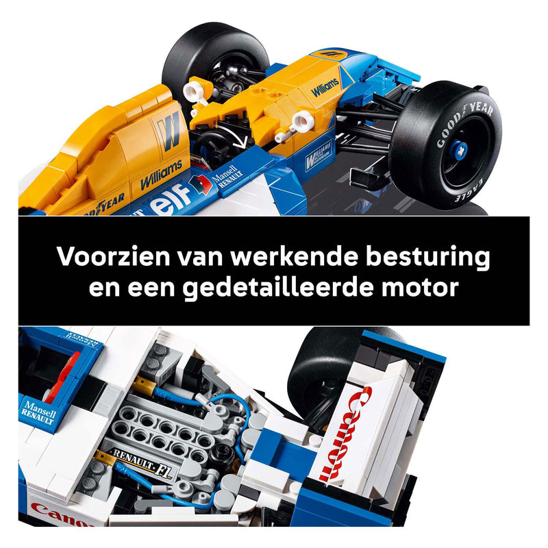 Load image into Gallery viewer, Lego icons 10353 williams racing fw14b en nigel mansell
